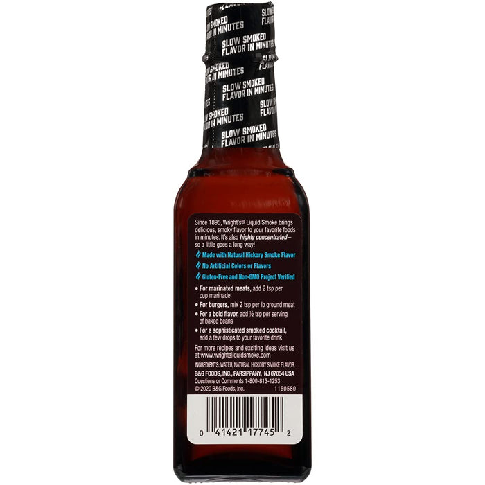 WRIGHTS HICKORY: Hickory Liquid Smoke, 3.5 oz
