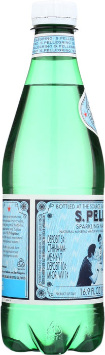 SAN PELLEGRINO: Sparkling Mineral Water Plastic Bottle, 500 ml