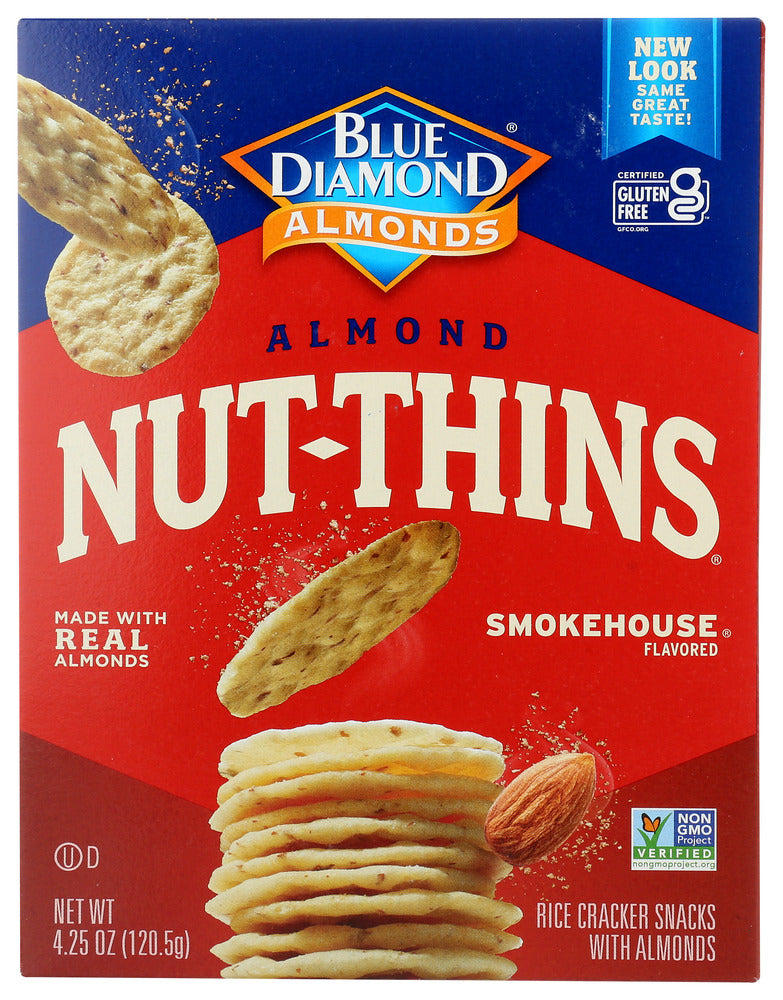 People just can't get enough of the natural smoke flavor, onions and spices that go into our unique Smokehouse recipe. Made from rice flour and almonds, they're perfect to munch on as a guilt-free snack!
