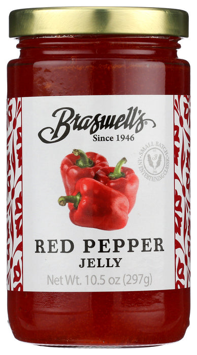BRASWELL'S: All Natural Jelly Red Pepper, 10.5 oz