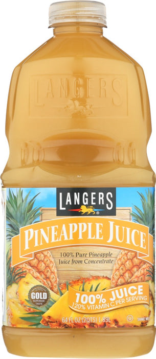 We taste every batch we make. And the Langer name doesn't go on the label until we're satisfied the juice is perfect. We use our own special blend of sweet, tangy pineapples. It's 100% juice with no preservatives, no added sugar and nothing artificial. The result is a juice like no other.
