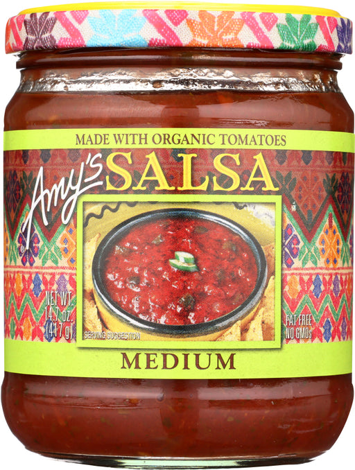 Incredibly fresh tasting salsa made with sweet organic vine ripened tomatoes. Great for party dips, or add to your favorite Mexican food.