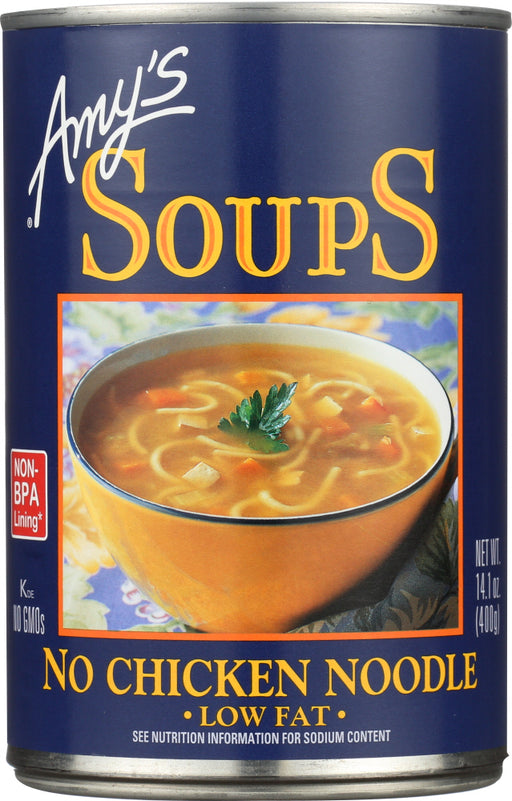 Our version of the traditional 'cure everything' soup. It's light, tasty, and comforting, and of course contains no chicken.