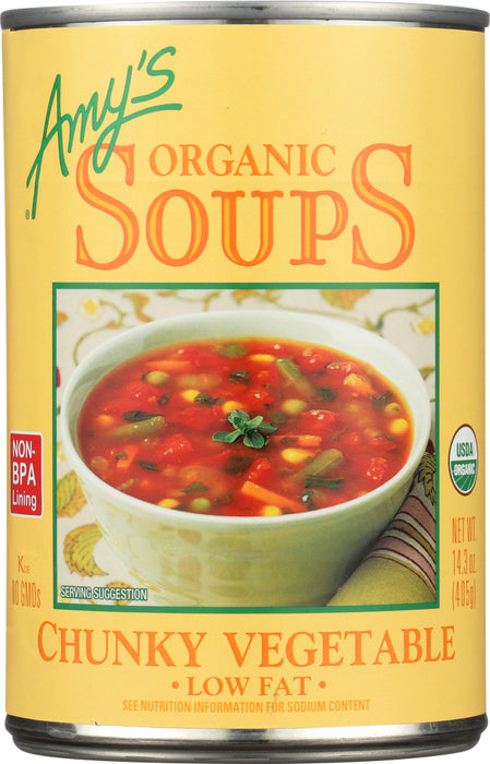 It is USDA organic and certified organic by Quality Assurance International. It is a ready to serve product. It contains chunks of tender organic vegetables in a flavorful broth that give this a satisfying homemade taste. It contains no dairy or gluten. This product is certified vegan.