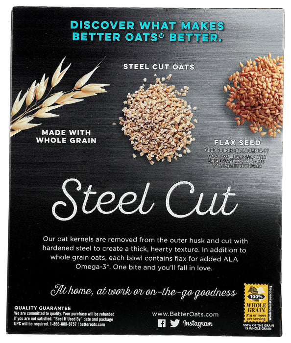 BETTER OATS: Oatmeal Steel Classic, 11.6 oz