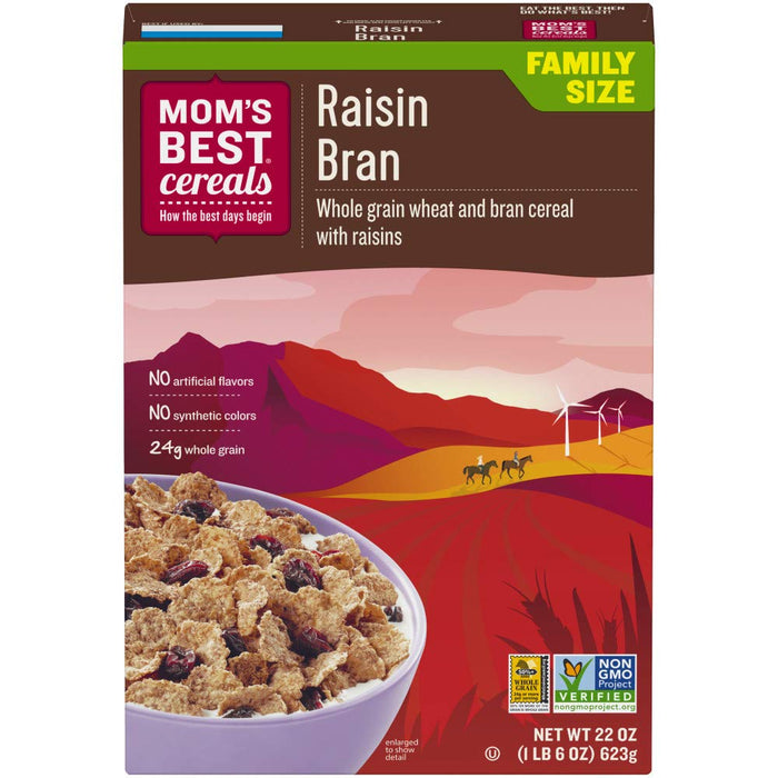 The classics never go out of style. Good old-fashioned raisin bran, with good old-fashioned ingredients.