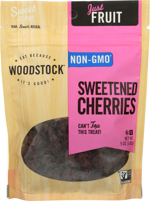 WOODSTOCK: Cherries Sweetened, 5 oz