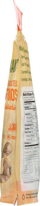 WOODSTOCK: Pistachios Organic Dry Roasted and Salted, 7 oz