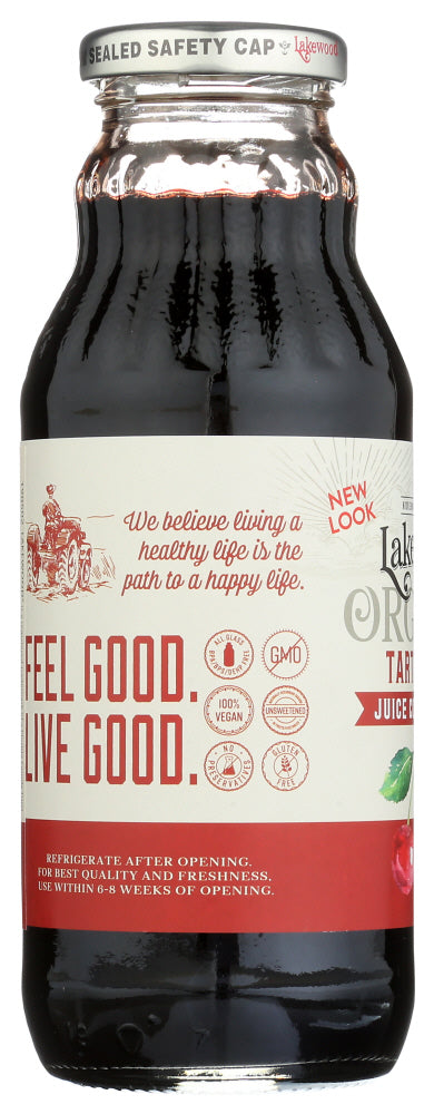 LAKEWOOD: Organic Juice Tart Cherry Concentrate, 12.5 oz