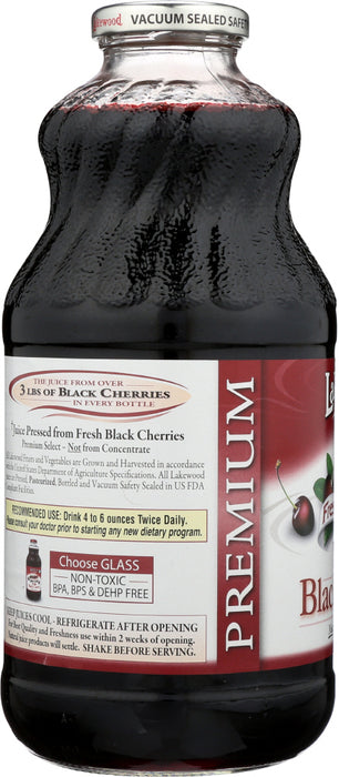 LAKEWOOD: Juice Premium Pure Black Cherry, 32 oz