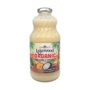 Independently Certified by QCS - Grown and harvested in accordance with the National Organic Program. No synthetically compounded fertilizers, pesticides, herbicides or growth regulators. All Lakewood Juices are Pressed, Pasteurized, Bottled, and Vacuum Safety Sealed in Certified Organic Facilities.