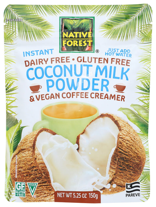 NATIVE FOREST: Coconut Milk Powder & Vegan Coffee Creamer, 5.25 oz