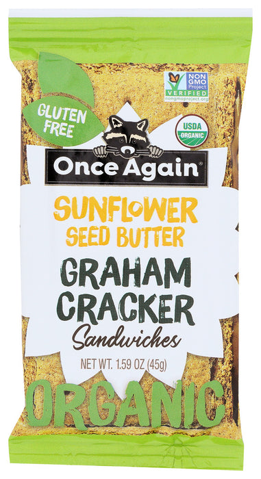 ONCE AGAIN: Cracker Graham Sndwch Sb, 2 oz