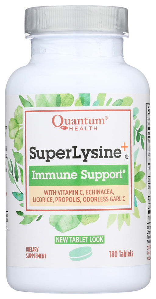 QUANTUM HEALTH: Super Lysine + Immune System, 180 Tablets