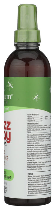 QUANTUM: Health Buzz Away Extreme Natural Insect Repellent, 8 oz