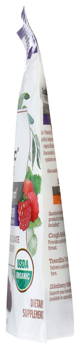 QUANTUM: Lozenges TheraZinc Elderberry Organic, 18 ea