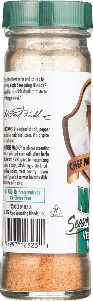 MAGIC SEASONING BLENDS: Vegetable Magic, 2 oz