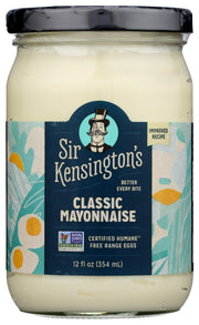 SIR KENSINGTONS: Classic Mayonnaise, 12 oz