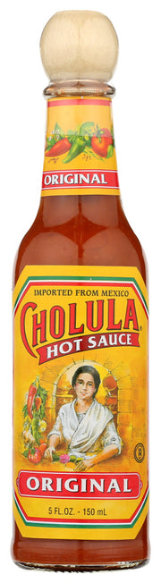 ORIGINAL IN MORE WAYS THAN ONE
This is where it all started. Cholula Original Hot Sauce is created from a generations old recipe that features carefully-selected arbol and piquin peppers and a blend of signature spices. We love it on burgers and chicken but have heard it's amazing on pizza. Uncap Real Flavor with Cholula Original.