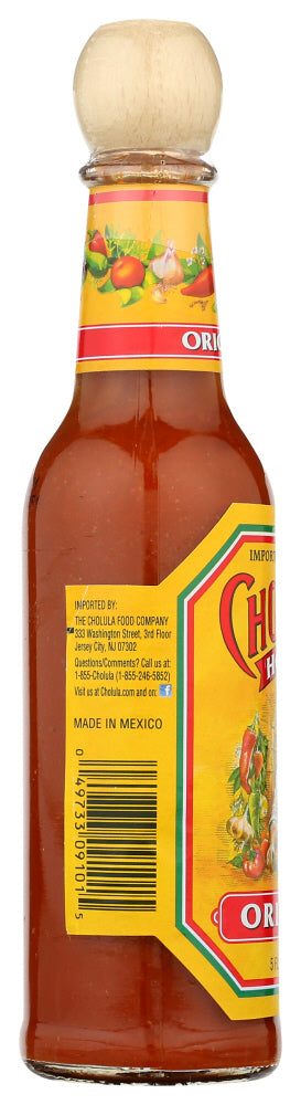 CHOLULA: Original Hot Sauce, 5 oz