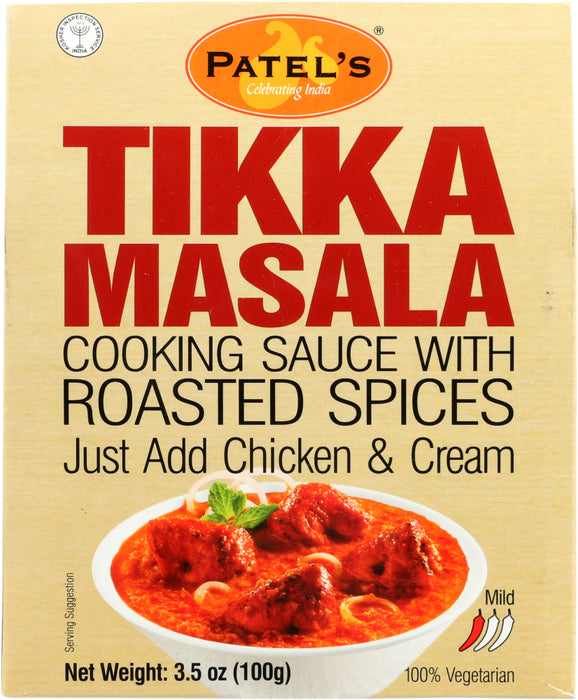 PATEL: Sauce Tikka Masala With Roasted Spicy, 3.53 oz