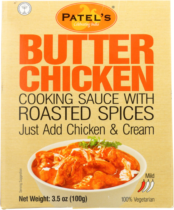 PATEL: Sauce Butter Chicken Whith Roasted Spice, 3.53 oz
