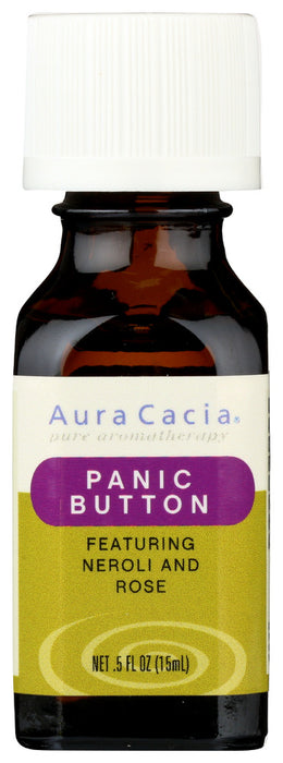 AURA CACIA: Essential Solutions Panic Button, 0.5 oz