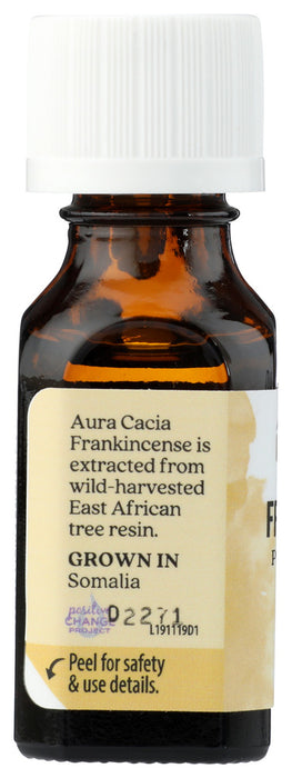 AURA CACIA: 100% Pure Essential Oil Frankincense, 0.5 Oz