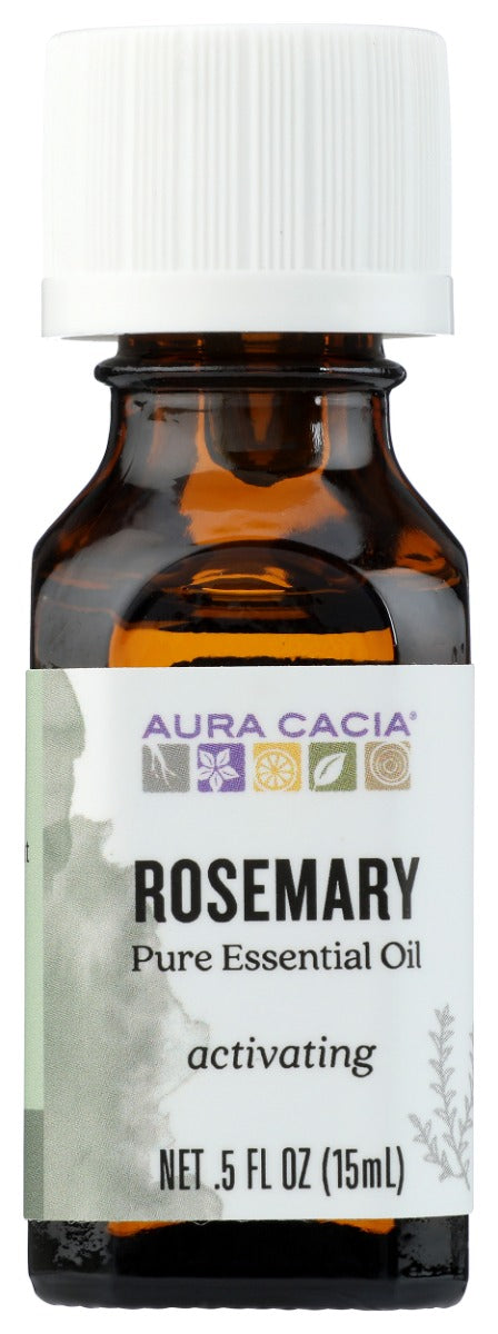 Suggested Uses: Nurturing hair oil: 5 drops rosemary, 2 drops lavender, 1 tbsp jojoba oil. Enhance memory: Waft open bottle under nose.
Safety Info: CAUTION: IF PREGNANT, SUFFERING FROM ANY MEDICAL CONDITION, OR TAKING MEDICATION, CONSULT A HEALTH CARE PRACTITIONER BEFORE USE. AVOID EYES AND MUCOUS MEMBRANES. DILUTE PROPERLY &bull; MAY IRRITATE SKIN NOT FOR INTERNAL USE KEEP OUT OF REACH OF CHILDREN