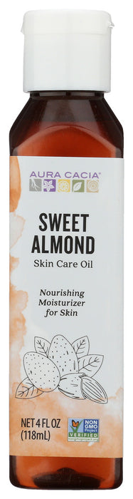 Suggested Uses: Add one to three drops of essential oil to each teaspoon of sweet almond oil to create your own aromatherapy bath, moisturizing oil or premium massage oil. Excellent for bath and after-shower applications, and especially appropriate for dry-skin care.
Safety Notes: CAUTION: FOR EXTERNAL USE ONLY.
Product Notes: Sweet almond oil is nurturing, softening, nourishing, and protecting.
