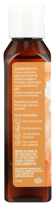 AURA CACIA: Natural Skin Care Oil Rejuvenating Apricot Kernel, 4 Oz