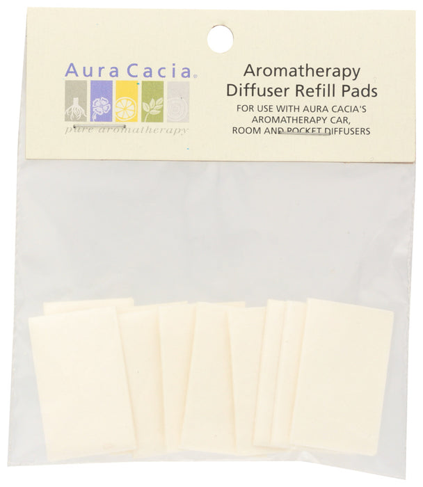 Aura Cacia Aromatherapy Diffuser Refill Pads, 10 Refill Pads