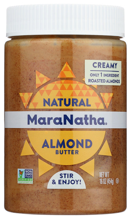 MARANATHA: Roasted Almond Butter Creamy, 16 oz