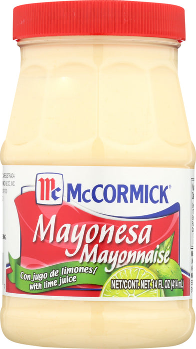 MC CORMICK: Mayonesa Lime, 14 oz
