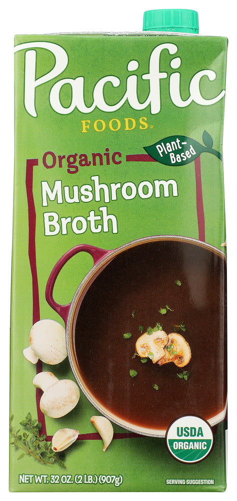 Organic Mushroom Broth
Savory mushrooms, garlic and sea salt combine to make a fragrant, rich broth worthy of your favorite soups, risottos and pasta dishes.