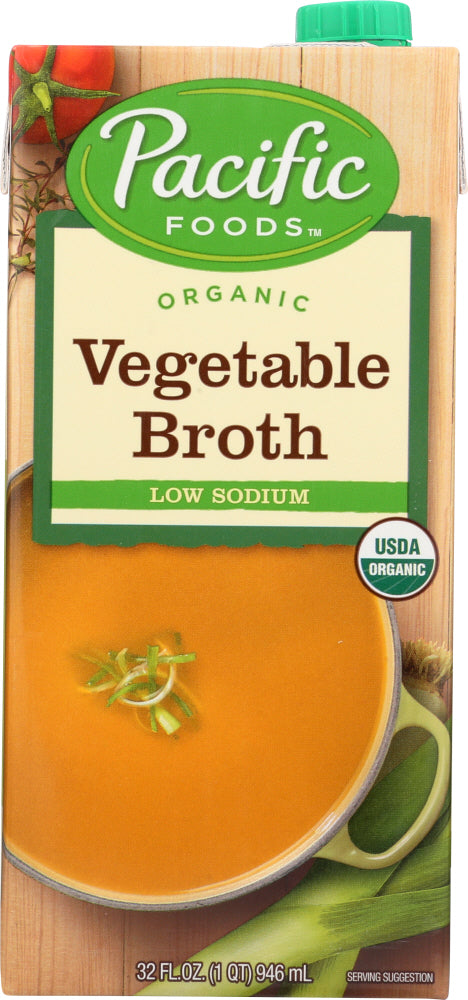 PACIFIC FOODS: Organic Vegetable Broth, 32 oz