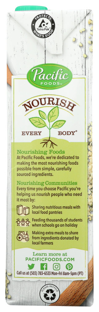 PACIFIC FOODS: Unsweetened Hemp Original, 32 oz