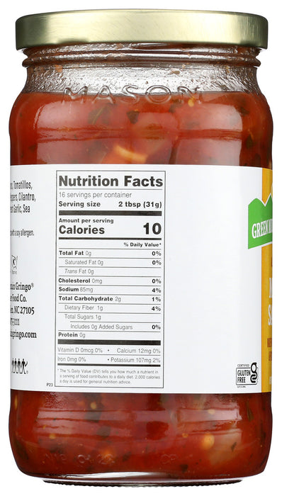 GREEN MOUNTAIN GRINGO: Mild Salsa, 16 Oz