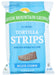 BLUE CORN ORGANIC TORTILLA STRIPS
The perfect salsa deserves a dipping vessel that's worthy of the same distinction. We arrived at the strip shape that holds up to the heartiest of dips. Strips are cooked in a combination of all natural, Safflower Oil or Sunflower Oil and topped with a pinch of salt. That's right. We've shifted the chip-dip paradigm.
GMG Tortilla Strips are a whole new level of taste satisfaction in solid rectangles of pure leverage. They come in three all-natural varieties.