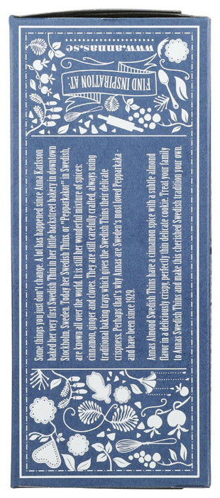 ANNAS: Thin Almond Cookies, 5.25 oz