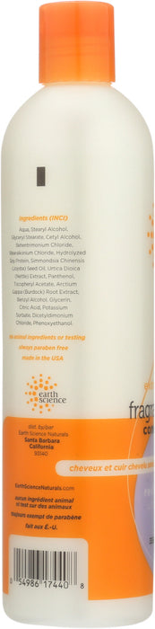 EARTH SCIENCE: Fragrance Free Conditioner, 12 oz