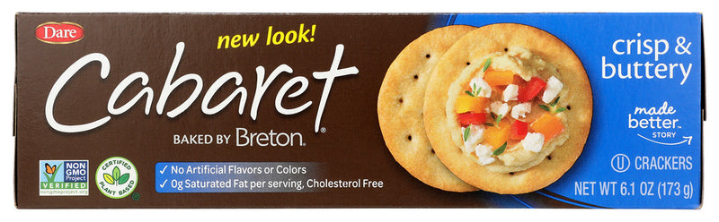 DARE: Crackers Breton Cabaret, 6.1 OZ - No Brand For Less