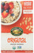 Nothing but pure oats and a flavor-enhancing sprinkle of sea salt.
Our nutritious, organic, whole grain oatmeal is filling, comforting, and a great way to start the day! Try them in our overnight oats recipe, or simply add hot water and stir. Packed with fiber and plant-protein, this hearty oatmeal is great plain, or topped with fruit, nut butters, nuts and seeds, or granola. It's even more satisfying to eat knowing that you're making the best choice for your health, and for our planet.