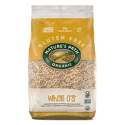 We created an organic version of the cereal classic you love, without the harmful ingredients. Naturally sweetened with pomegranate juice, our cereal is a burst of sunshine in your morning bowl, and makes a great base for mix-ins! Made only with five simple, whole food ingredients, our Whole O's are gluten-free, super crunchy, and they won't go soggy in milk. By pouring this organic cereal for breakfast, you're already starting your day right!