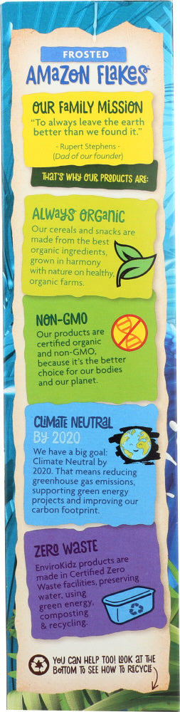 NATURE'S PATH ORGANIC: EnviroKidz Organic Amazon Frosted Flakes, 14 oz
