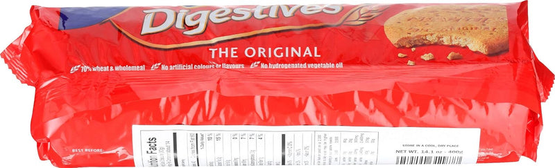 MCVITIES: Digestives The Original, 14.1 oz