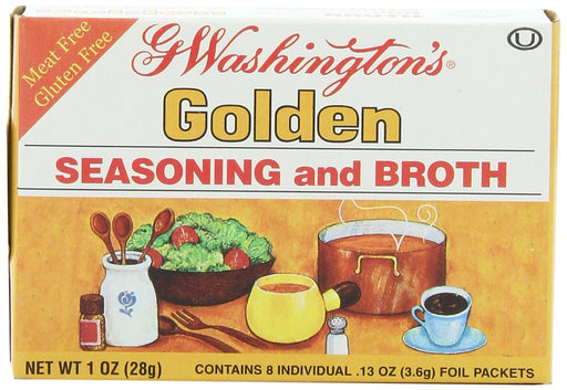 G. Washington's Golden has the subtle touch that makes delicately flavored foods taste more exciting and delicious. Great with chicken, lamb, veal and turkey. Brings out the best in gravies, soups, salads, salad dressings and sandwich fillings. Especially good with mild-flavored vegetables, eggs and delicate sauces.
