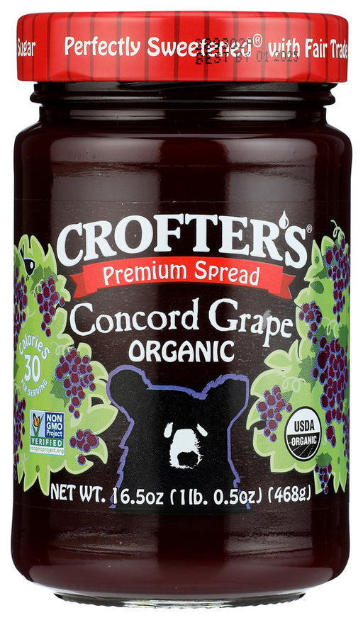 Ever had grape spread? A peanut butter and grape jelly sandwich may seem like a no brainer, but just wait till you have a PB&amp;S with our Concord Grape Spread (made with organic grapes and Fair-Trade cane sugar). Of course you can make other stuff with it, but don't count on the jar lasting that long.