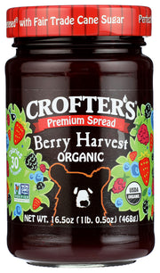 CROFTERS: Berry Harvest Fruit Spread, 16.5 oz - No Brand For Less