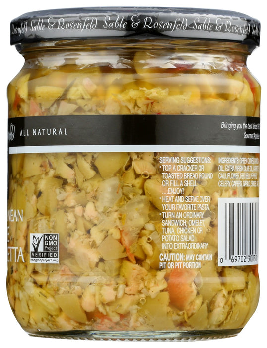 SABLE & ROSENFELD: Mediterranean Olive Bruschetta, 16 oz